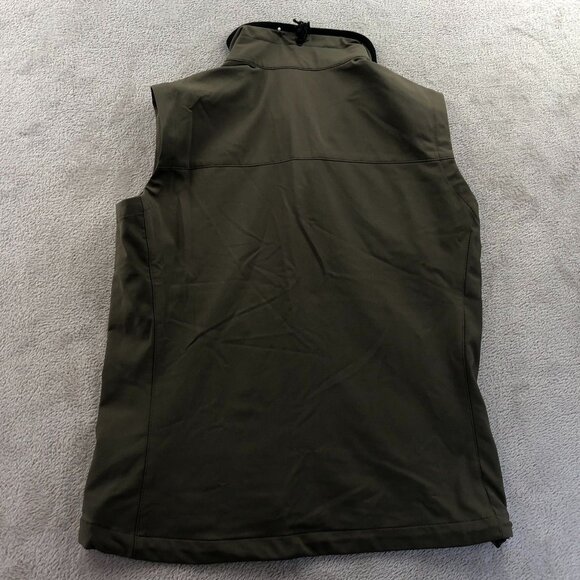 Lowe Alpine Women's Vest Jacket Medium Softshell Full Zip Stand Collar Green - Picture 12 of 12